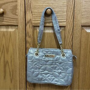 Relic Gold Shimmer Quilted Handbag